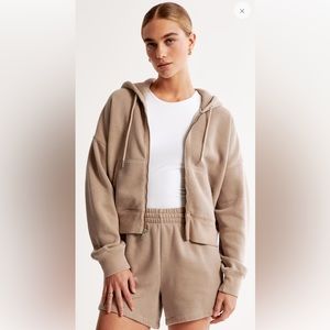 Abercrombie & Fitch Essential Mini Sunday Hooded Full-Zip